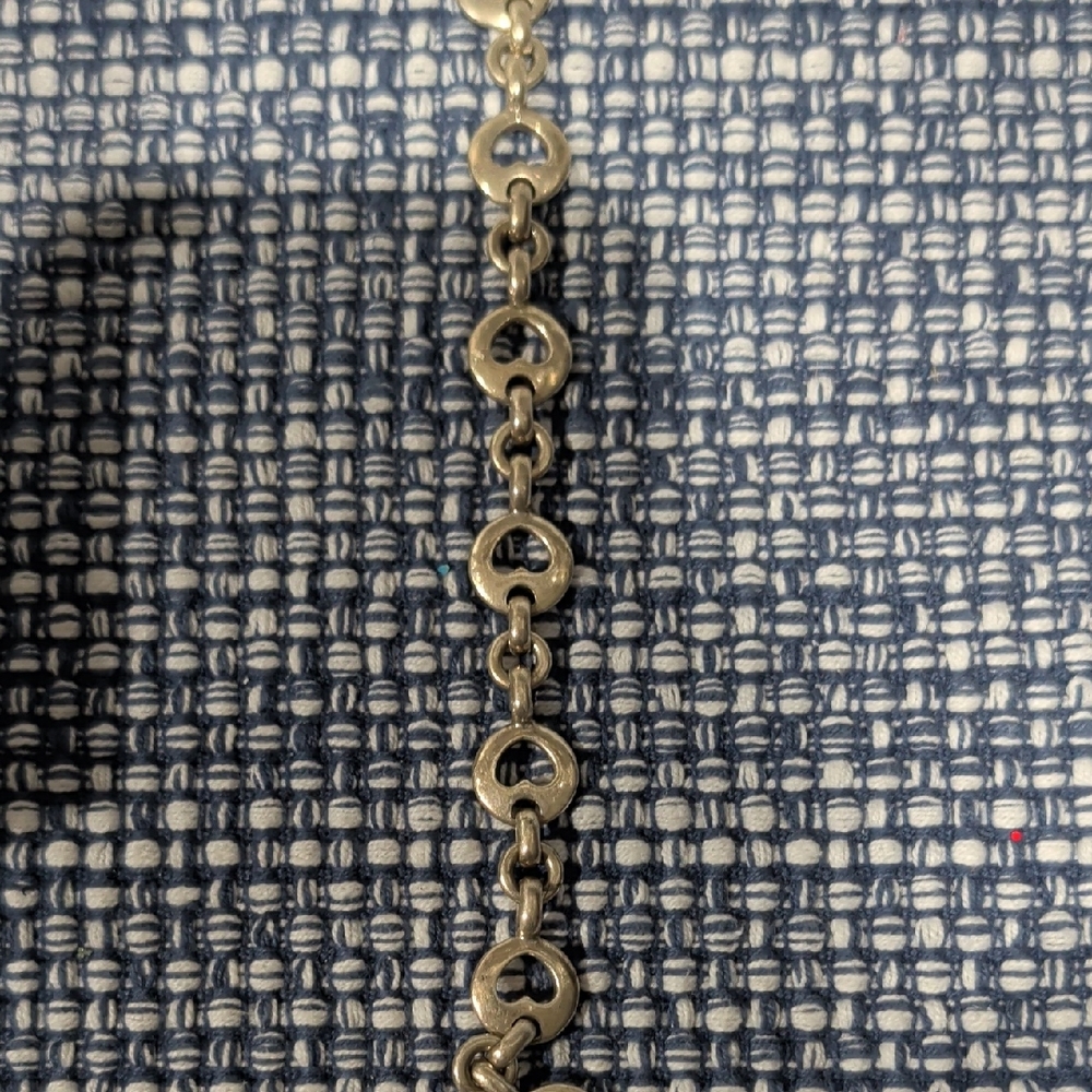 Silver Chain Link Bracelet